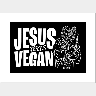 Vegan Jesus Posters and Art